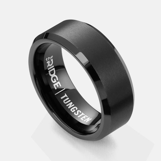 Men's Rings in Modern Style: Titanium, Gunmetal, 24k Gold & More - Ridge